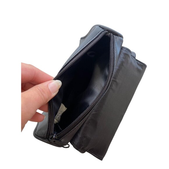 Avon Black Nylon Handbag With Adjustable Handle & Interior Mirror - Picture 4 of 5